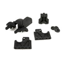 Losi Center Diff Mount Drivetrain Mount & Gear Cover: 1-5 DB XL - LOS251022