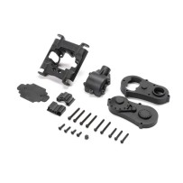 Losi Center Gear Box Housing Set with Covers: Mini LMT - LOS212037