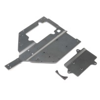 Losi Chassis and Motor Cover Plate: Super Baja Rey - LOS251061