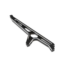 Refuerzo delantero chasis aluminio negro MTXL Losi LOS351004