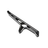 Losi Chassis Brace Front Black Aluminum: MTXL - LOS351004