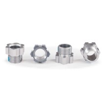 Tuercas eje pórtico aluminio gris, 4 unidades TRX8886A