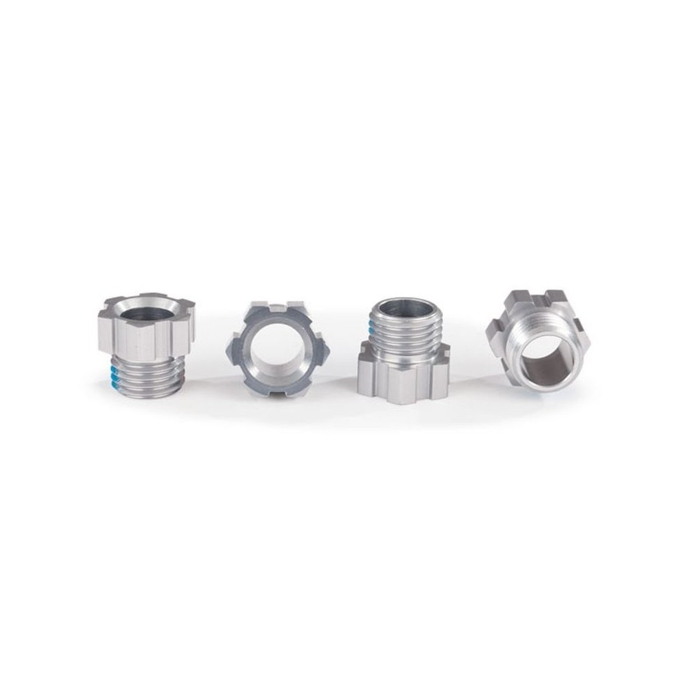 Tuercas eje pórtico aluminio gris, 4 unidades TRX8886A
