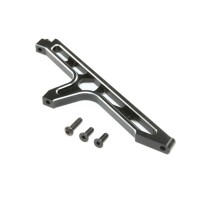 Losi Chassis Brace Front Aluminum Black: DBXL-E 2.0 - LOS351016