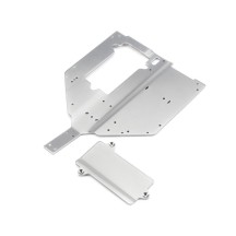 Placa chasis y cubierta motor Baja Rey Losi LOS231010