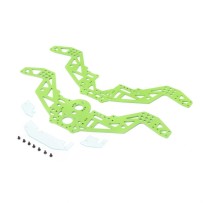 Losi Chassis Plate Set Green: Mini LMT - LOS211052