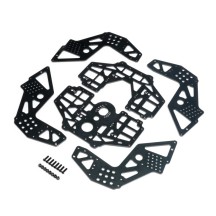 Juego de placas laterales de chasis Losi LMT LOS241034