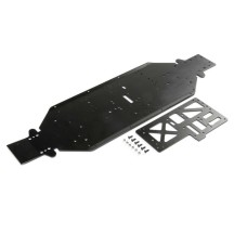 Chasis negro con refuerzo Losi DBXL-E 2.0 LOS251090
