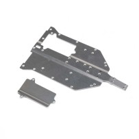 Losi Chassis with Motor Cover Plate: Hammer Rey - LOS231097