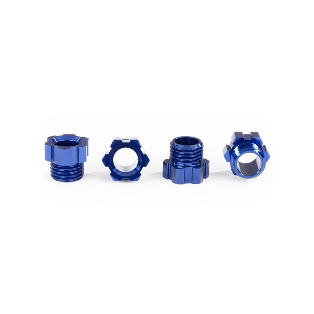 Tuercas eje pórtico aluminio azul, 4 unidades TRX8886X Tuercas eje pórtico aluminio azul, 4 unidades TRX8886X
