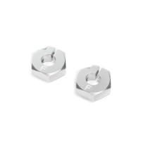 Losi Clamping Front Wheel Hexes Aluminum: 22S - LOS332005