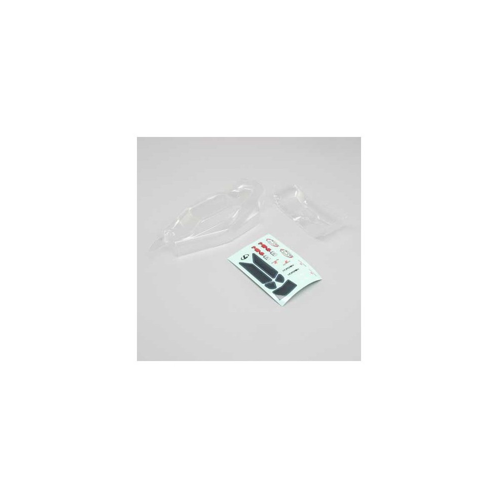 Carrocería transparente con alerón Mini-B Losi LOS210021 Carrocería transparente con alerón Mini-B Losi LOS210021