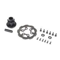 Losi Complete Front Hub Assembly: Promoto-MX-SM - LOS262013