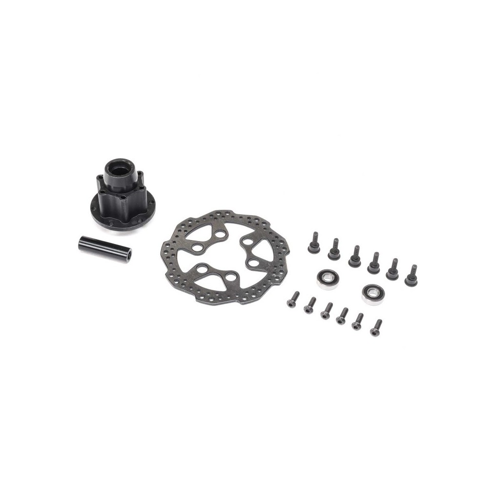 Losi Complete Front Hub Assembly: Promoto-MX-SM - LOS262013 Losi Complete Front Hub Assembly: Promoto-MX-SM - LOS262013