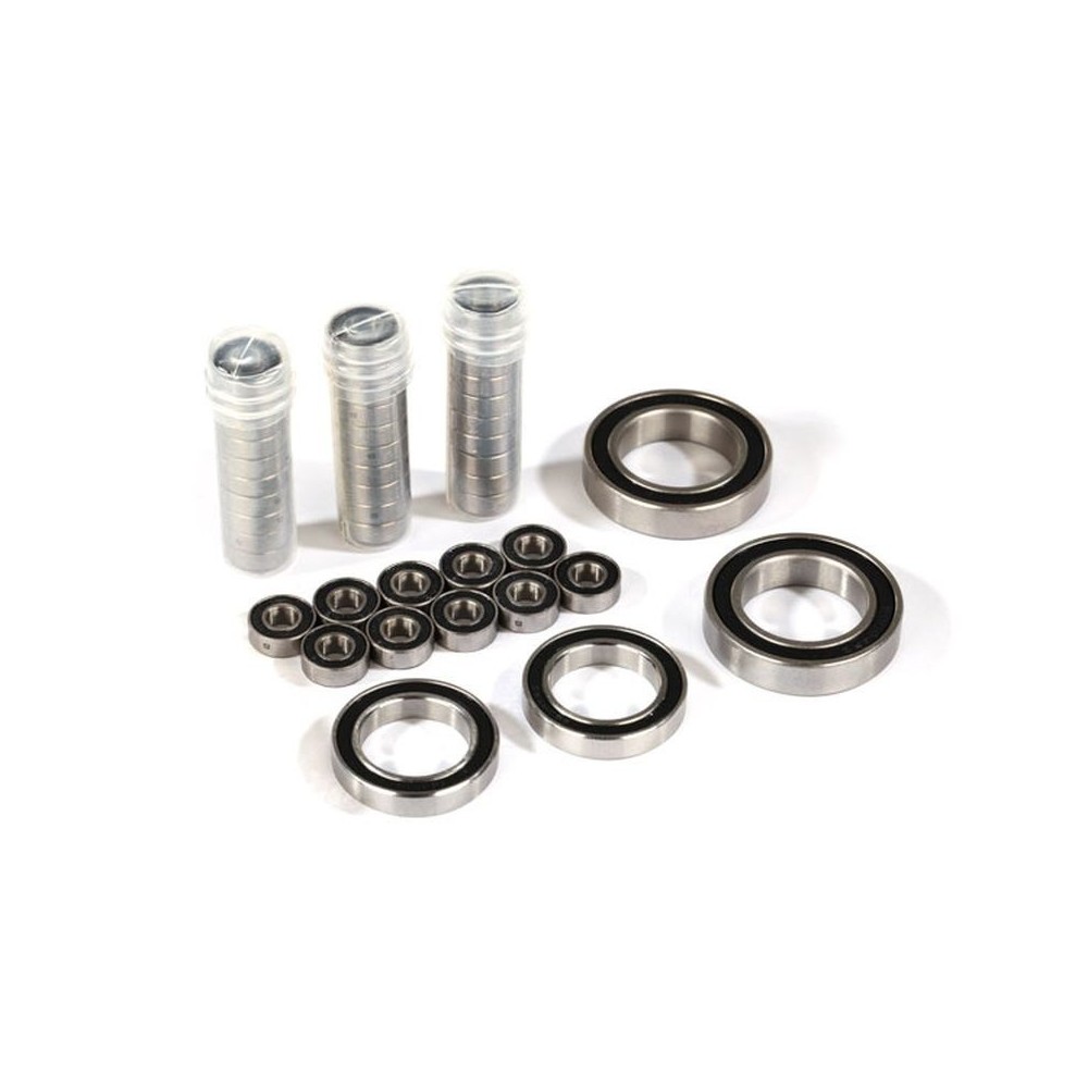 Kit rodamientos TRX-4 caucho negro TRX8892