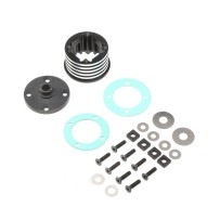 Losi Diff Housing Set Aluminum (1): DBXL-E - LOS252066