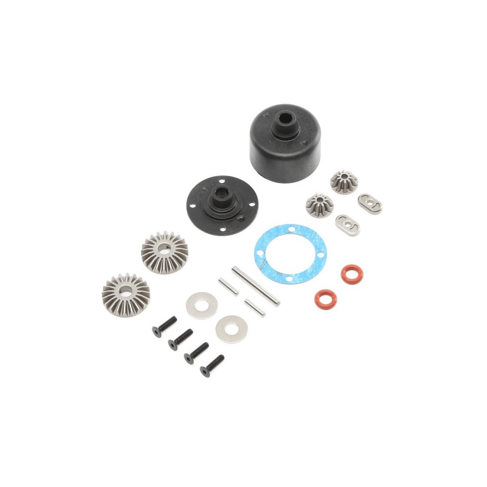 Caja diferencial y tornillería 8T RTR Losi LOS242015 Caja diferencial y tornillería 8T RTR Losi LOS242015