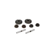 Losi Differential Gear & Shaft Set: 8B 8T 8X 8XE - LOSA3502