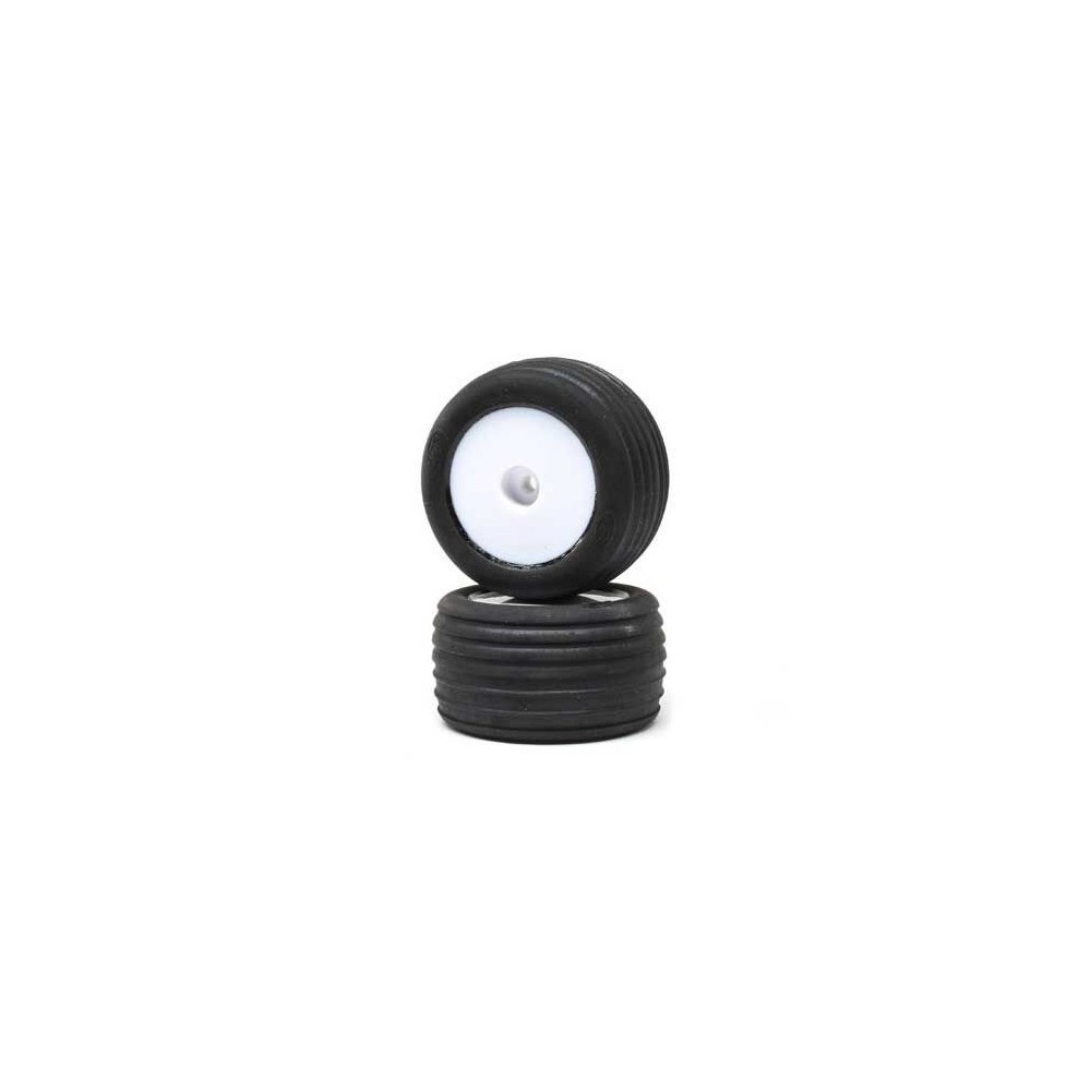 Losi Directional Tires FR Mntd Wht (2): Mini-T 2.0 - LOS41014 Losi Directional Tires FR Mntd Wht (2): Mini-T 2.0 - LOS41014