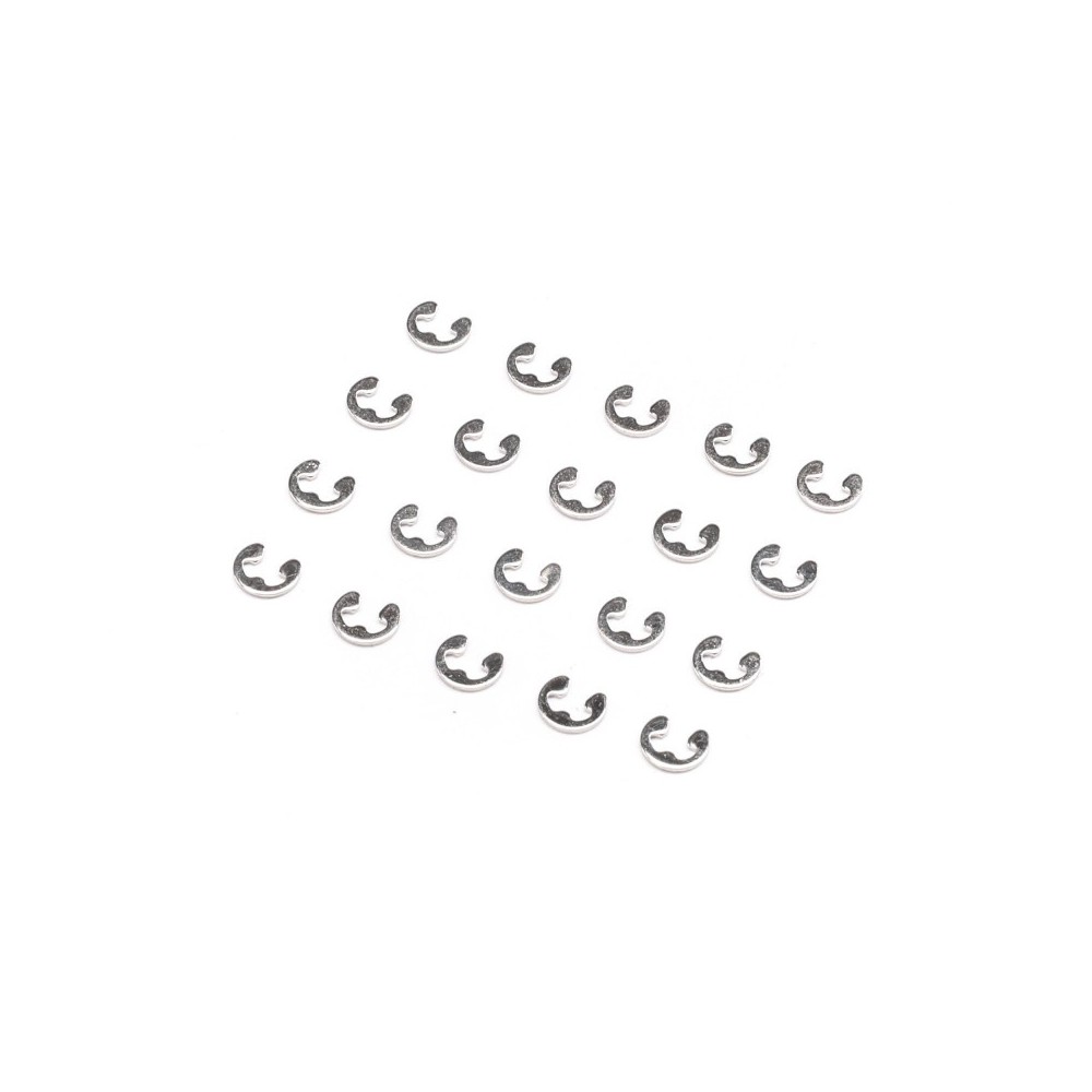 Clips en E de 1.5 mm Losi LOS216006 lote de 20 Clips en E de 1.5 mm Losi LOS216006 lote de 20