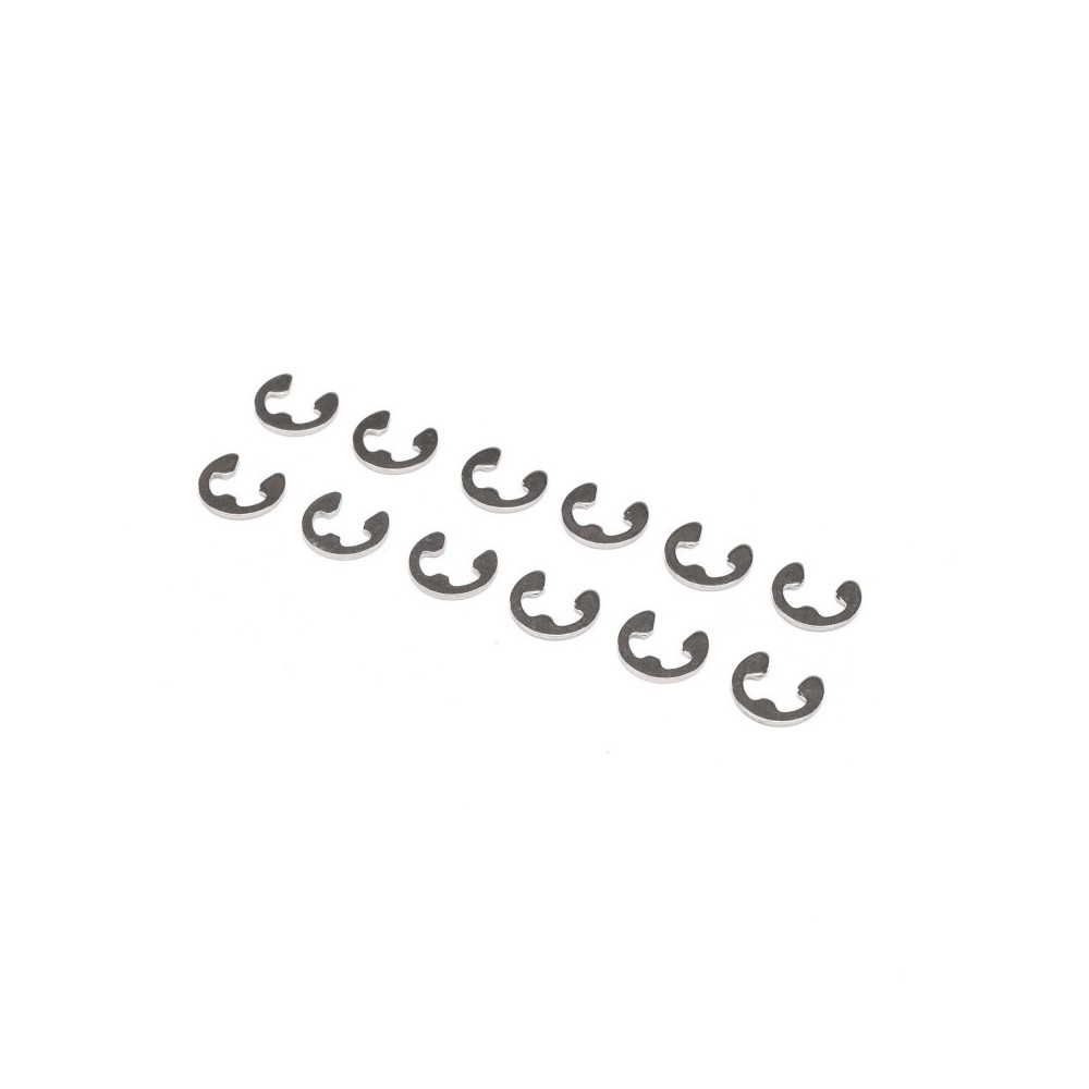 Clips en E de 4 mm 8X 8XE Losi LOSA6106 lote de 12
