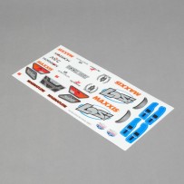 Losi ElectricBlueDecalSheet Rock Rey - LOS239002