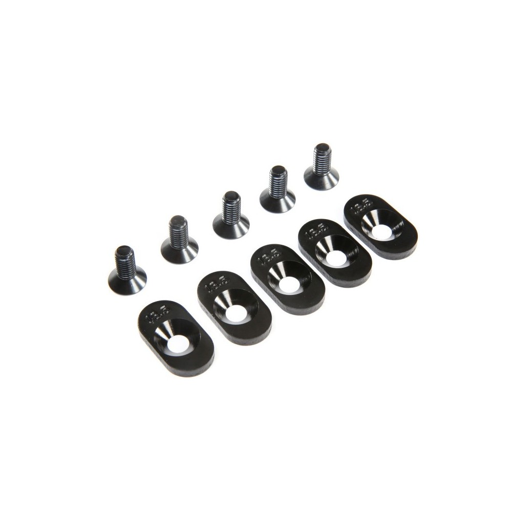 Insertos soporte motor 18,5T 5ive-T 2.0 Losi LOS252100