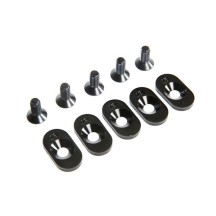 Insertos soporte motor 18T 5ive-T 2.0 Losi LOS252099