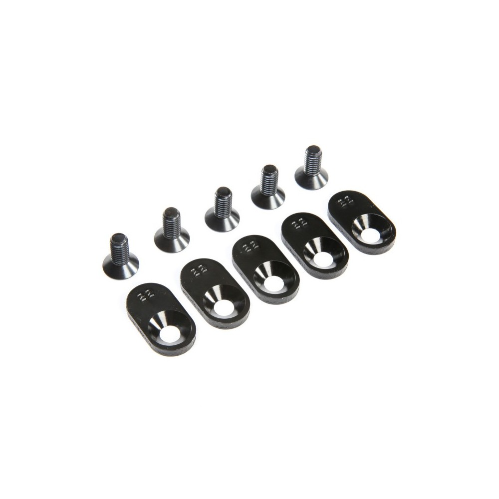 Insertos soporte motor 22T 5ive-T 2.0 Losi LOS252107 Insertos soporte motor 22T 5ive-T 2.0 Losi LOS252107
