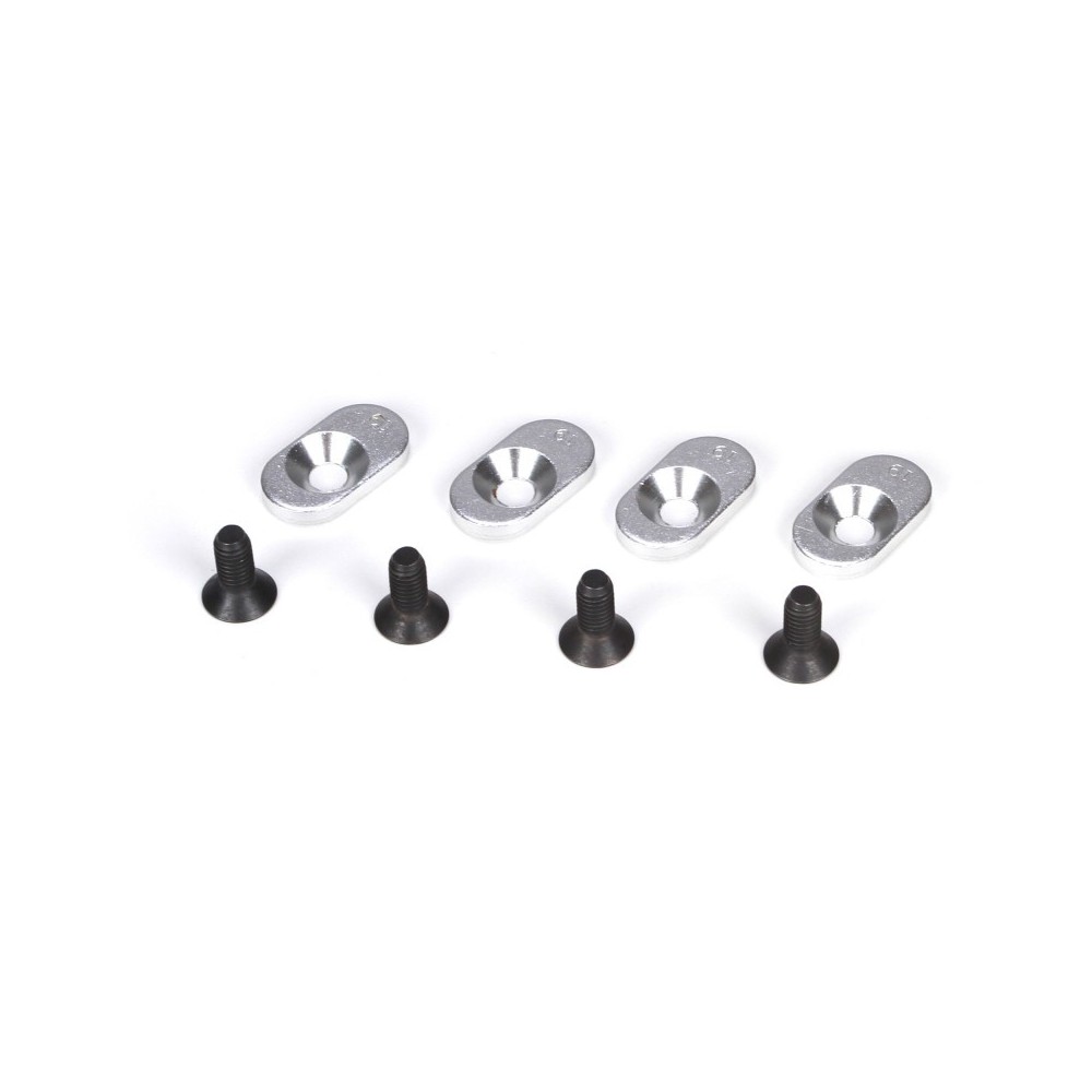 Insertos soporte motor 18-58 5IVE-T Mini WRC Losi LOSB5805