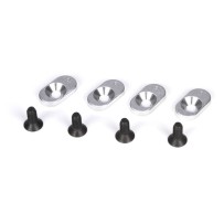 Losi Engine Mount Inserts & Screws 19.5-58 (4): 5IVE-T MINI WRC - LOSB5804