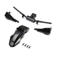Losi Fender Handguards & Handle Bars Black: Promoto-SM - LOS-2281