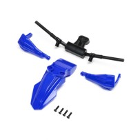 Losi Fender Handguards & Handle Bars Blue: PM-SM - LOS-2306
