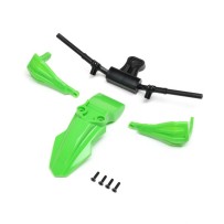 Losi Fender Handguards & Handle Bars Green: PM-SM - LOS-2308
