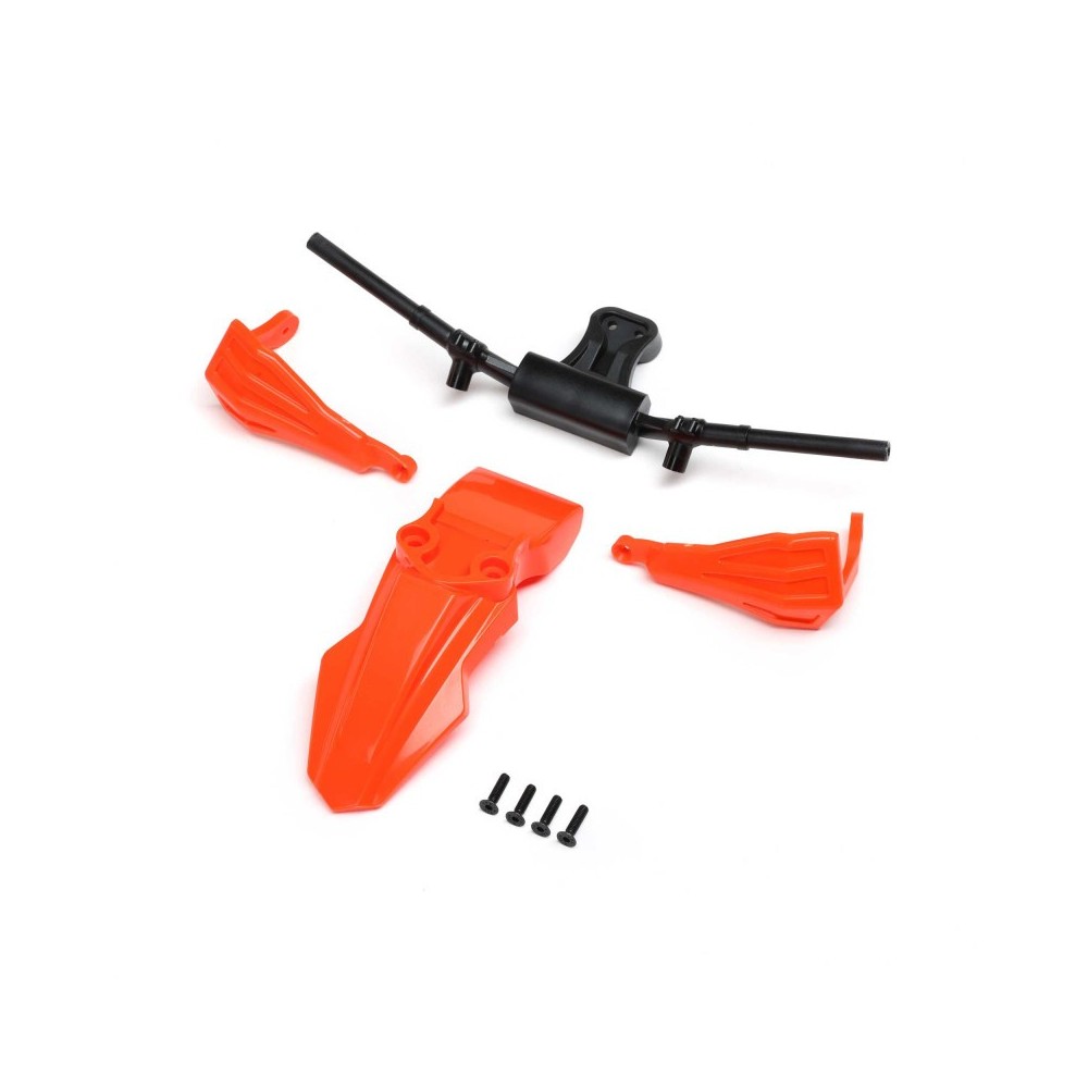 Guardabarros y manillar naranja PM-SM Losi LOS-2297 Guardabarros y manillar naranja PM-SM Losi LOS-2297