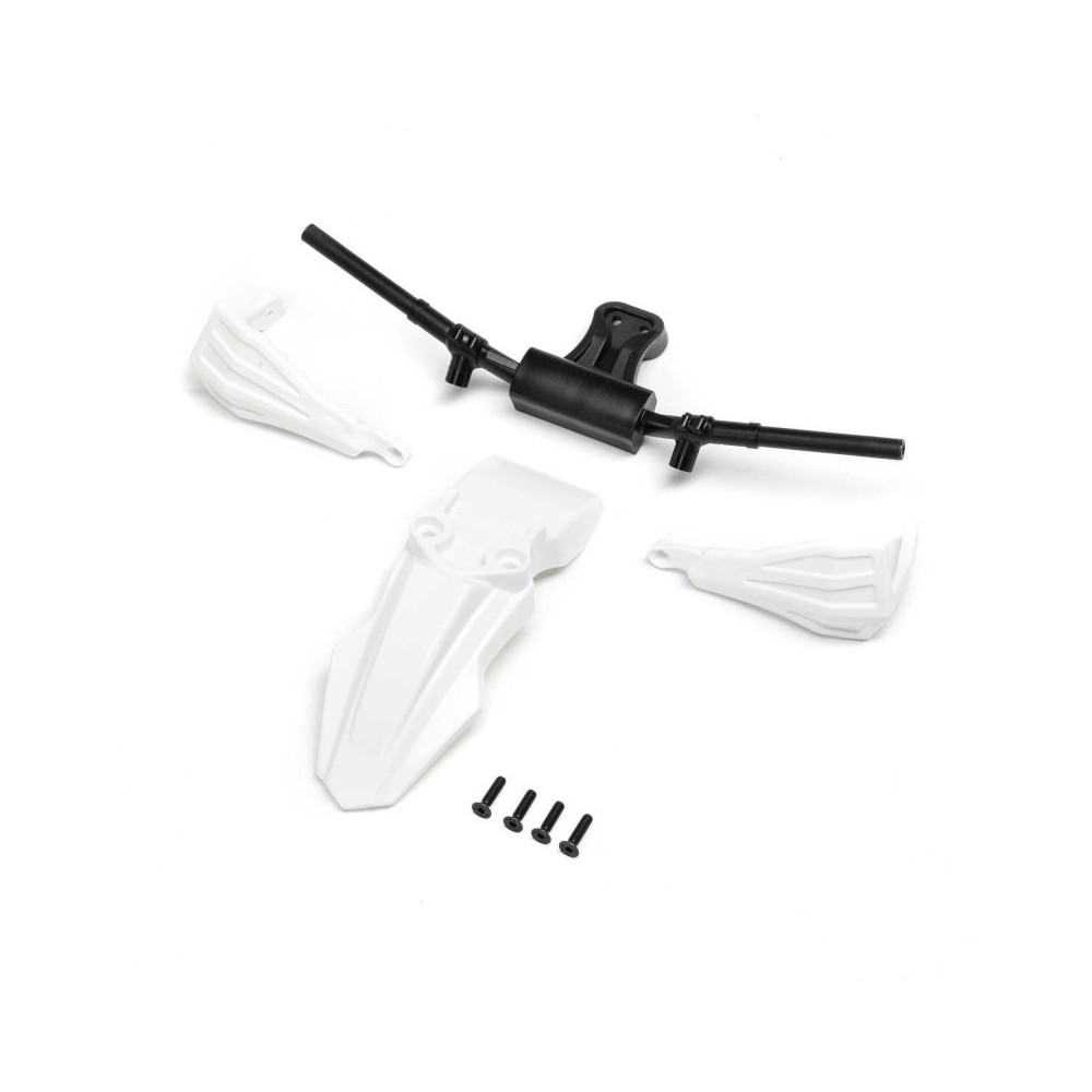 Guardabarros y manillar blancos Promoto-SM Losi LOS-2304