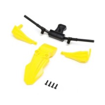 Losi Fender Handguards & Handle Bars Yellow: Promoto-SM - LOS-2292