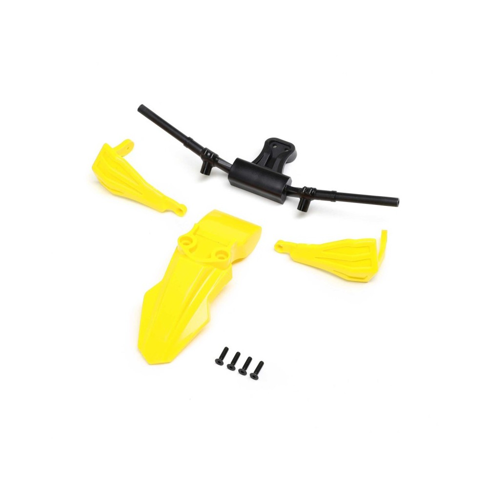 Losi Fender Handguards & Handle Bars Yellow: Promoto-SM - LOS-2292 Losi Fender Handguards & Handle Bars Yellow: Promoto-SM - LOS-2292