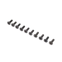 Losi Flat Head Screws 4-40 x 3-8" (10) - LOSA6210
