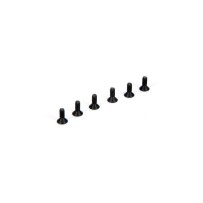 Losi Flat Head Screws 4-40 x 5-16" (6) - LOSA6269