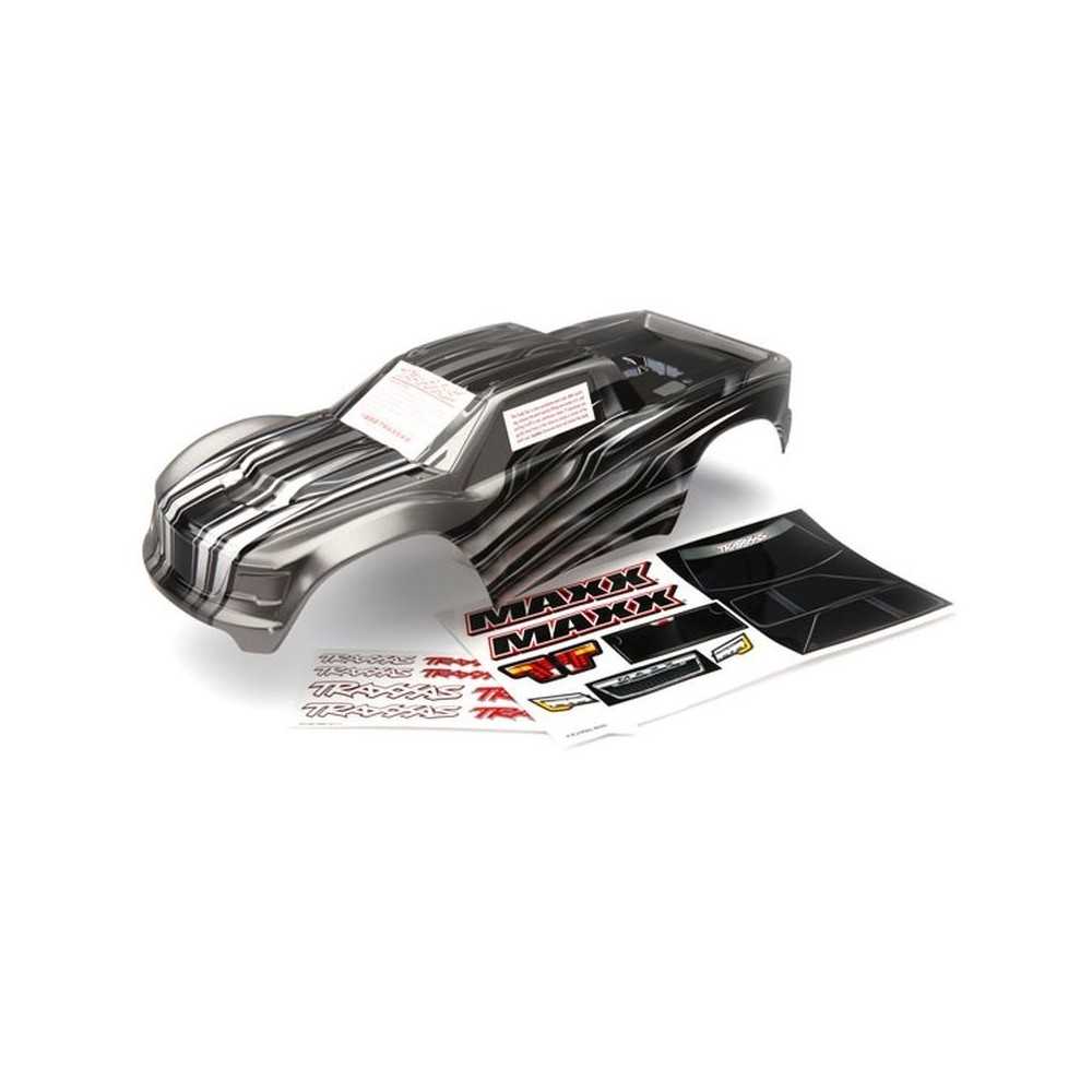 Carrocería Traxxas Maxx ProGraphix con hoja de adhesivos TRX8911X