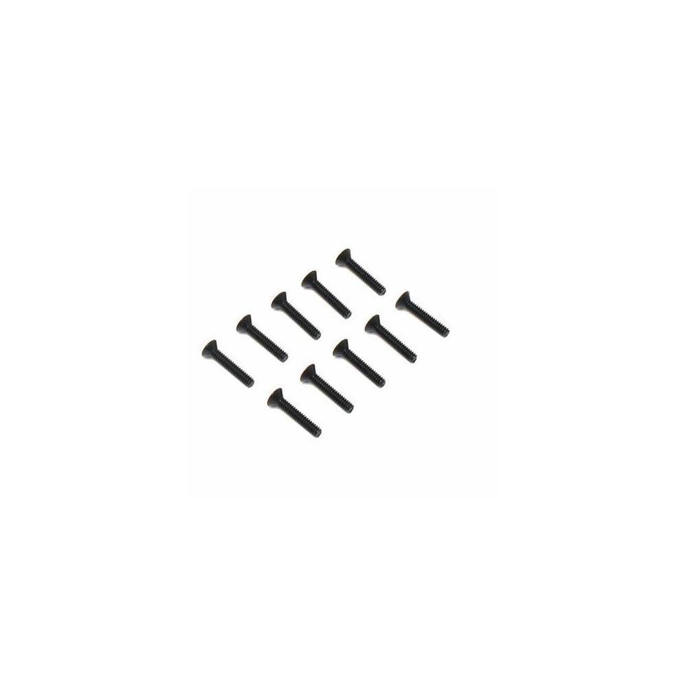 Losi Flat Head Screws 4-40 x 5-8" (10) - LOSA6233
