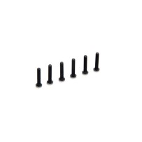 Losi Flat Head Screws 4-40 x 5-8" (6) - LOSA6283