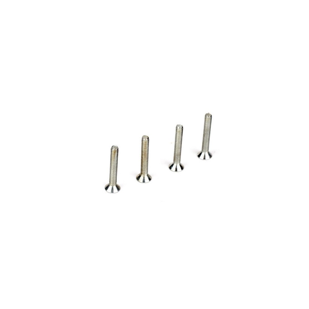 Losi Flat Head Screws 5-40 x 7-8" (4) - LOSA6273
