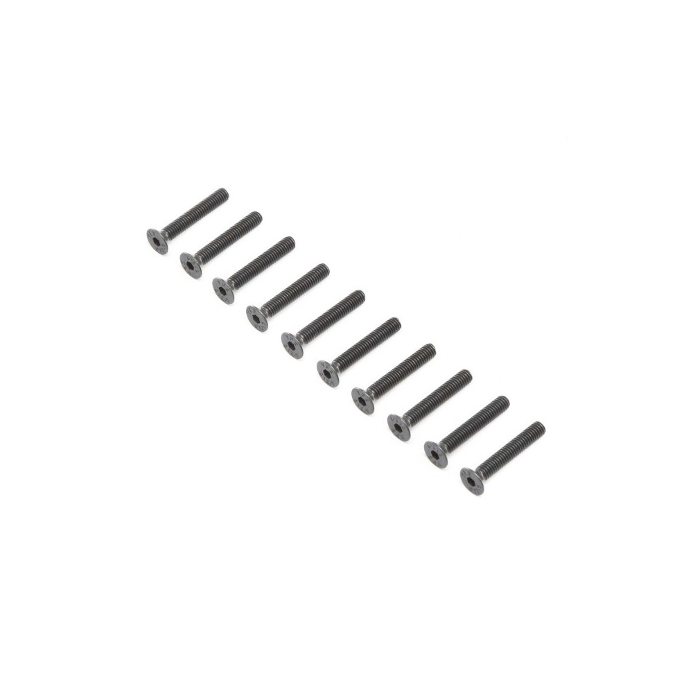Tornillos acero negro M4 x 25 mm Losi LOS255018