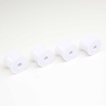 Llantas blancas delanteras y traseras Losi Mini-T 2.0 LOS41012
