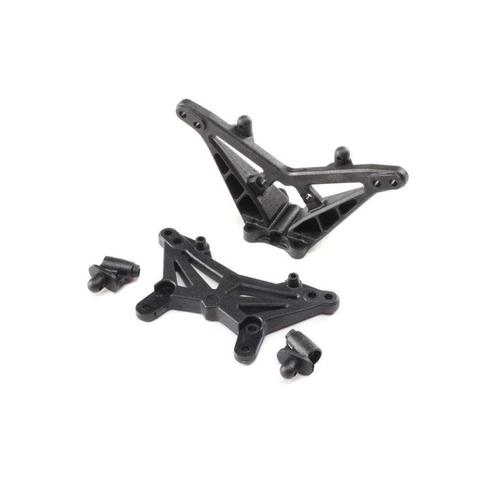 Losi Front & Rear Shock Tower: Mini-T 2.0 - LOS214011 Losi Front & Rear Shock Tower: Mini-T 2.0 - LOS214011
