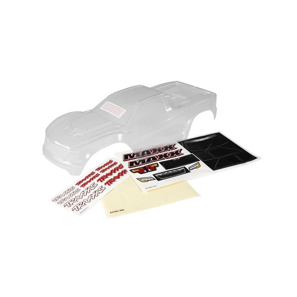 Traxxas Body maxx heavy duty (clear untrimmed requires painting) window TRX8914 Traxxas Body maxx heavy duty (clear untrimmed requires painting) window TRX8914