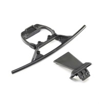 Losi Front Bumper and Skid Plate: Super Baja Rey - LOS251057