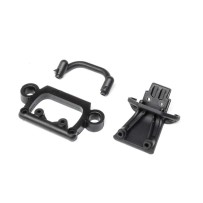 Losi Front Bumper and Skidplate: RZR Rey - LOS231101